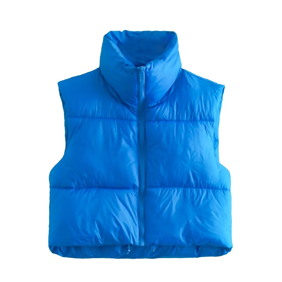 Gilet sans manche femme - zip, col montant - Polyvalence, style superposable - Tissu technique, matelassage fin | ATELIER GARDE
