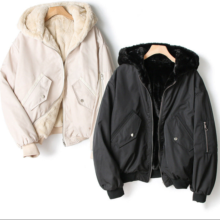 Veste matelassée femme - Réversible : imprimé/uni court - Style japonais, look unique chic - Coton et soie, deux styles forts | ATELIER GARDE
