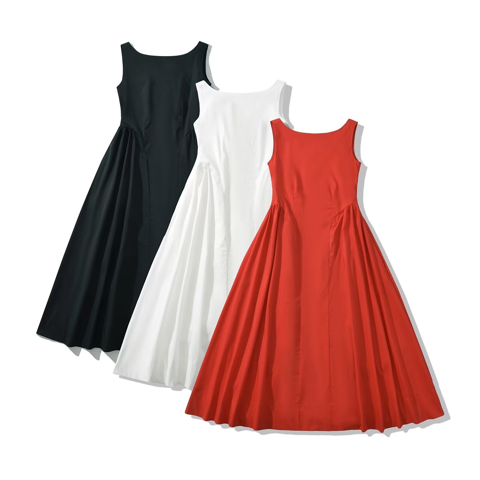 Robe gilet femme - Multicolore, longue, sans manches - Style estival, coupe ample unique - Soie et coton, détails précieux | ATELIER GARDE